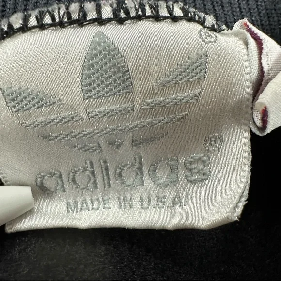 Vintage 70s 80s Made in USA Adidas ATP Tennis Full Zip Track Jacket, Medium - Picture 4 of 8